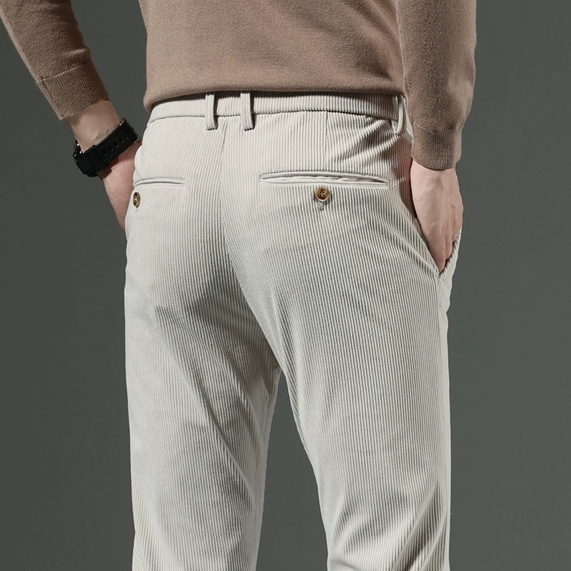 Winter Clothing Work - Autumn and Winter Men's Corduroy Trousers