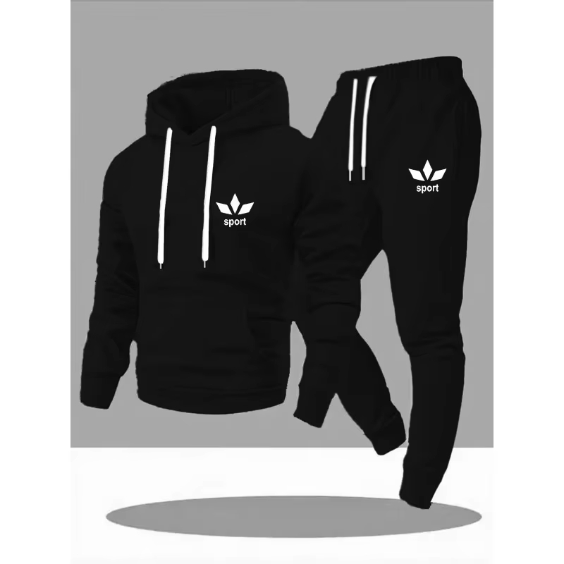 Winter Clothing Usa - 2026 Men's Casual Sports Hoodie Long