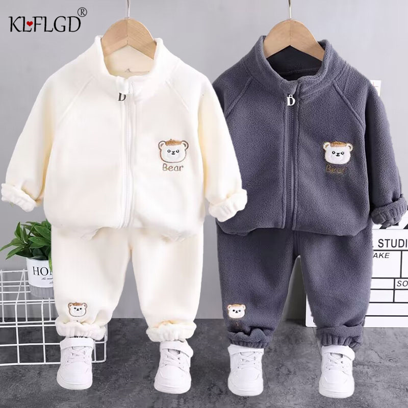Winter Clothing Activities For Toddlers - 2024 new winter girls plush set