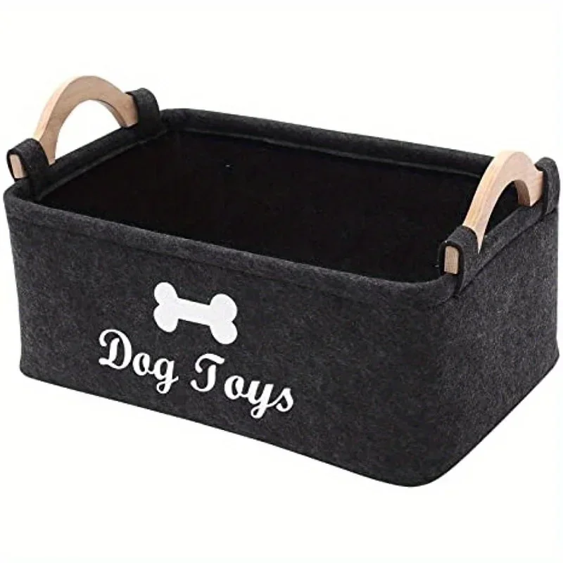 Winter Clothing Organizer - Felt pet toy box, dog toy