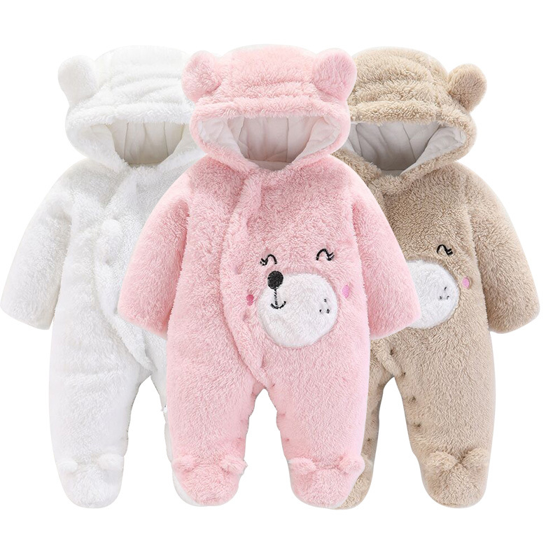 Winter Clothing Toddler - Baby Boy Clothes Cute Plush Cartoon