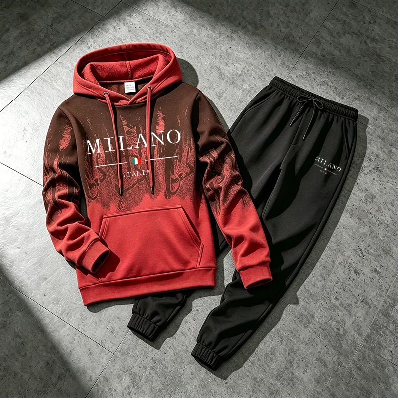 Splashed ink Men's Hoodie Trac - Winter Clothing Usa 评论和价格