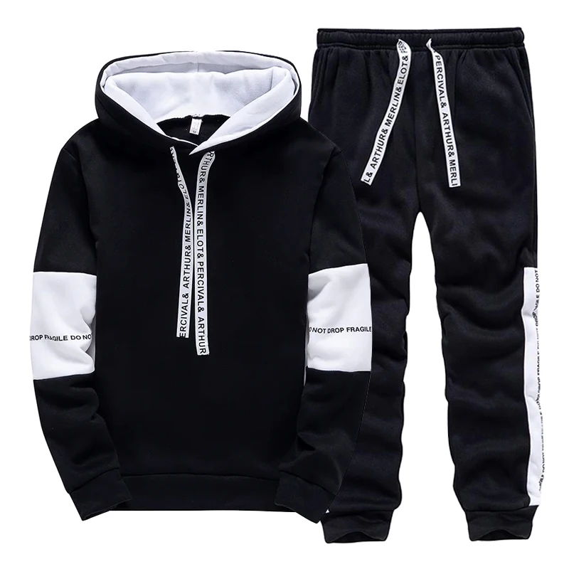 Tracksuit for Man Casual Hoode - Winter Clothing Usa 评论和价格