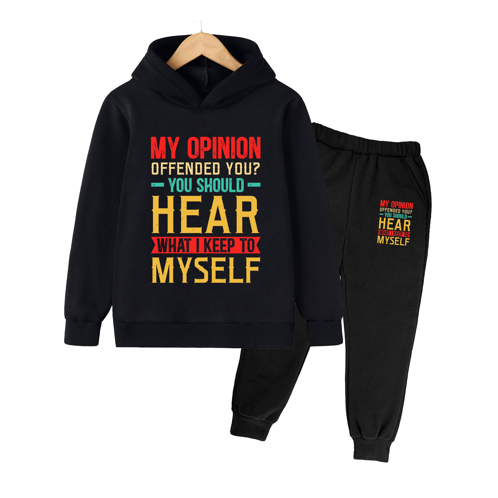 Kids Hoodie & Sweatpants Set,  - Winter Clothing Quotes 评论和价格
