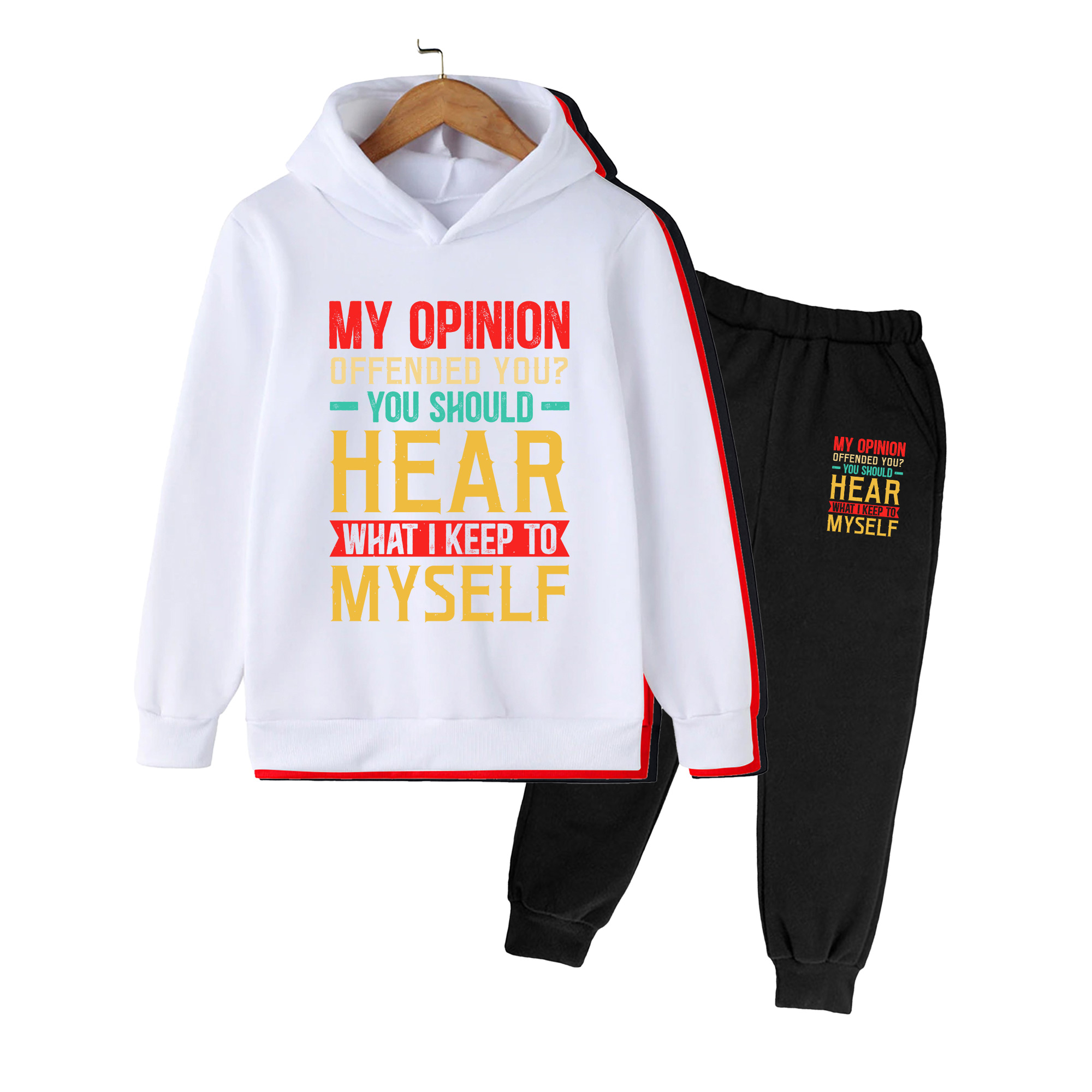 Kids Hoodie & Sweatpants Set,  - Winter Clothing Quotes 评论和价格