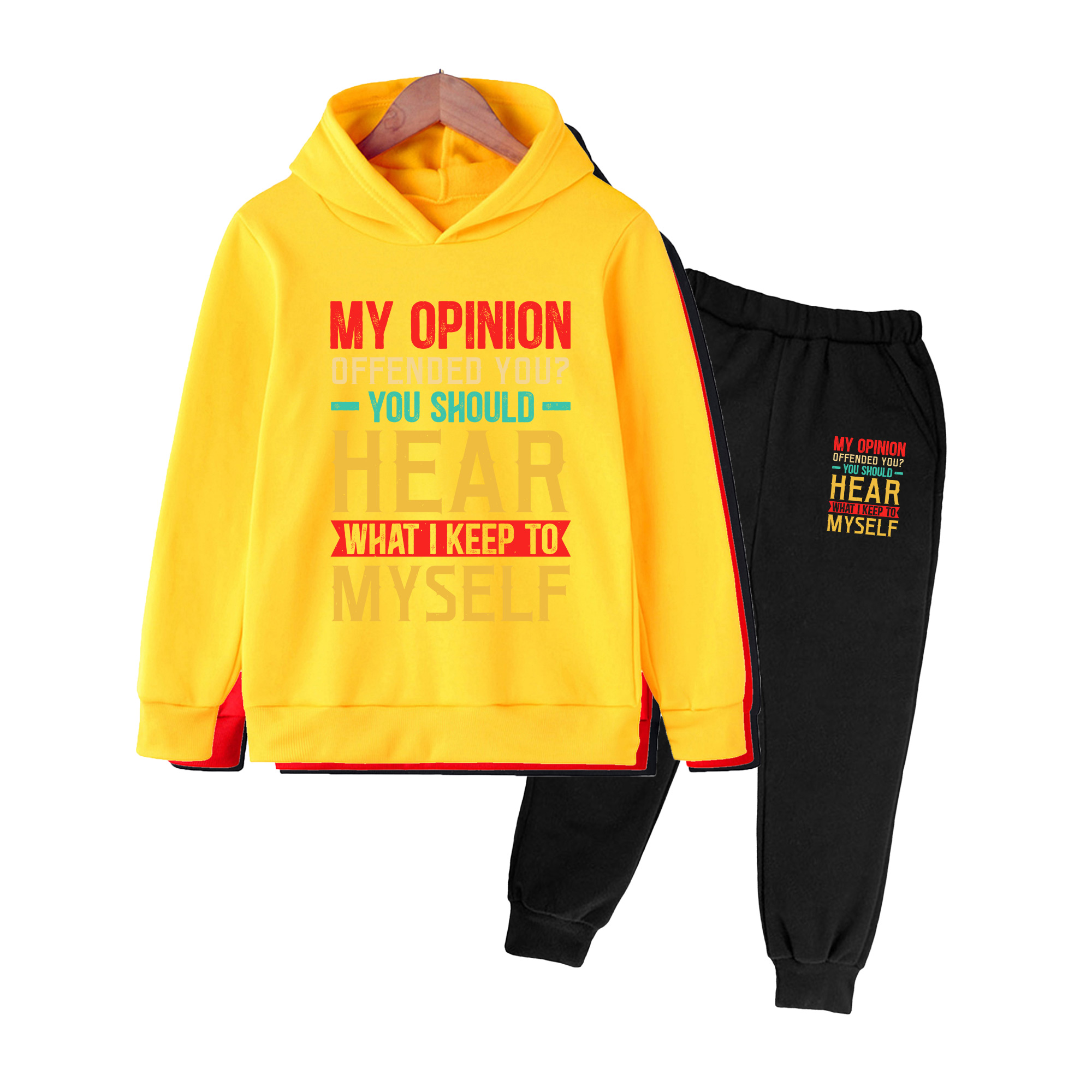 Kids Hoodie & Sweatpants Set,  - Winter Clothing Quotes 评论和价格