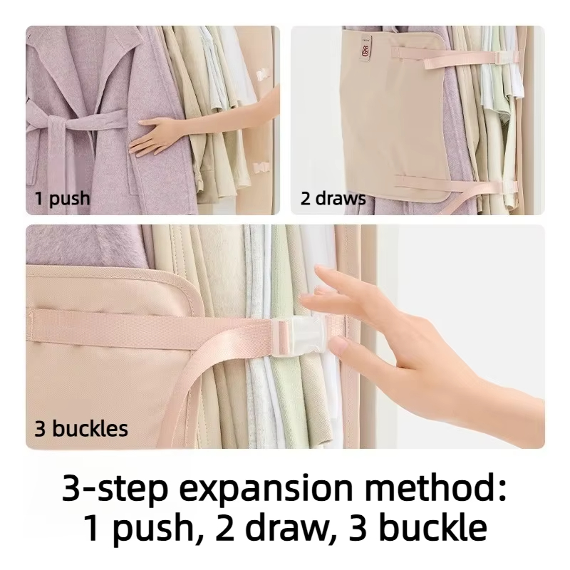 Wardrobe Compression Hanging B - Winter Clothing Organizer 评论和价格
