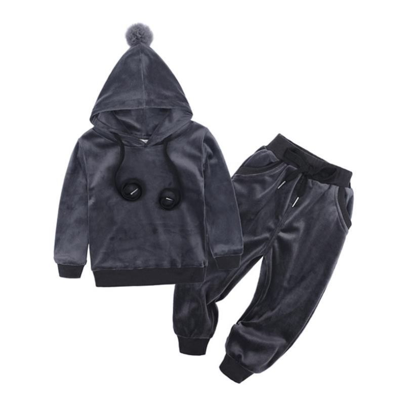 2023 New Baby Velvet Hooded Cl - Winter Clothing Activities For Toddlers 评论和价格