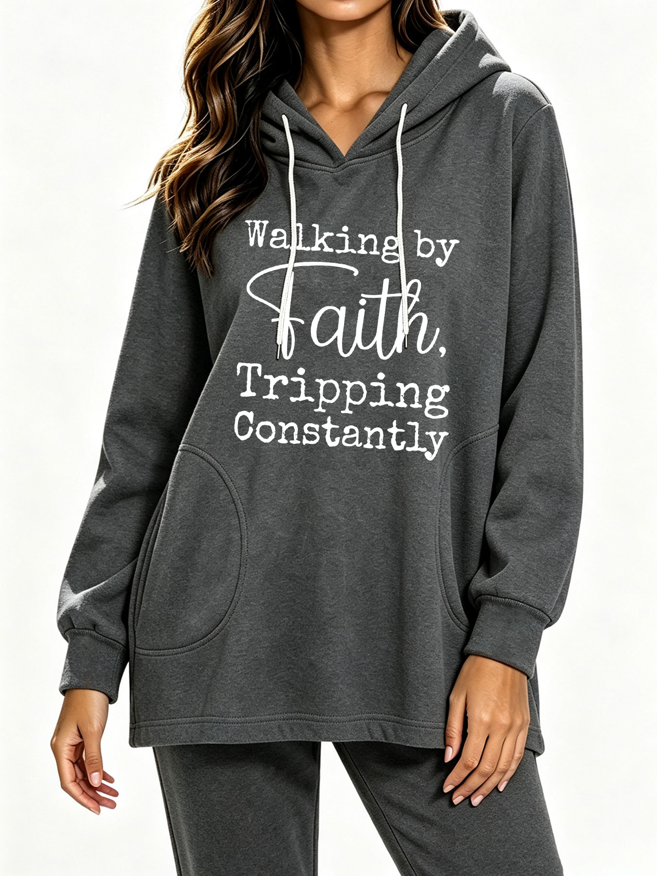 Fun Belief Quote White English - Winter Clothing Quotes 评论和价格