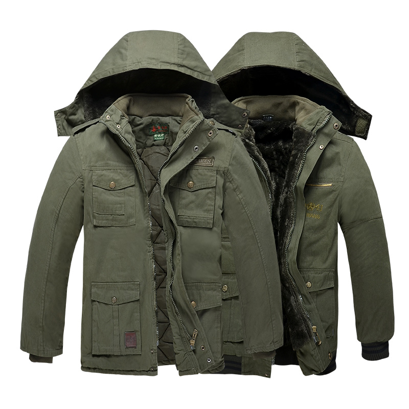 Thickened Camouflage Military  - Winter Clothing Work 评论和价格