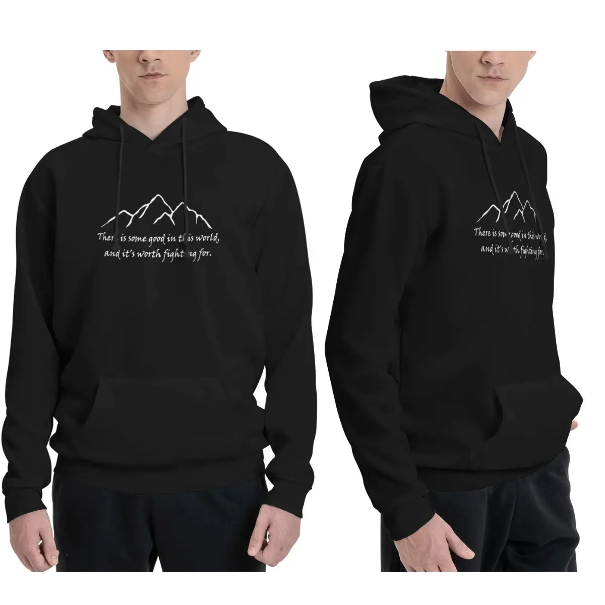 Samwise Quote Zipped Hoodies M - Winter Clothing Quotes 评论和价格