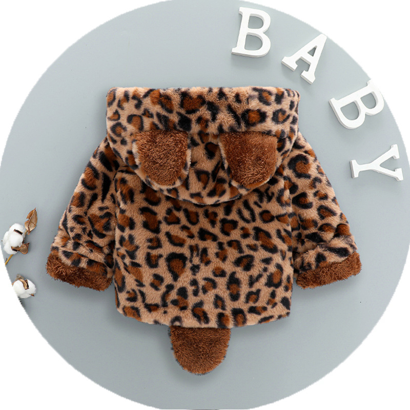 1 2 3 4 Years Plush Baby Jacke - Winter Clothing Toddler 评论和价格