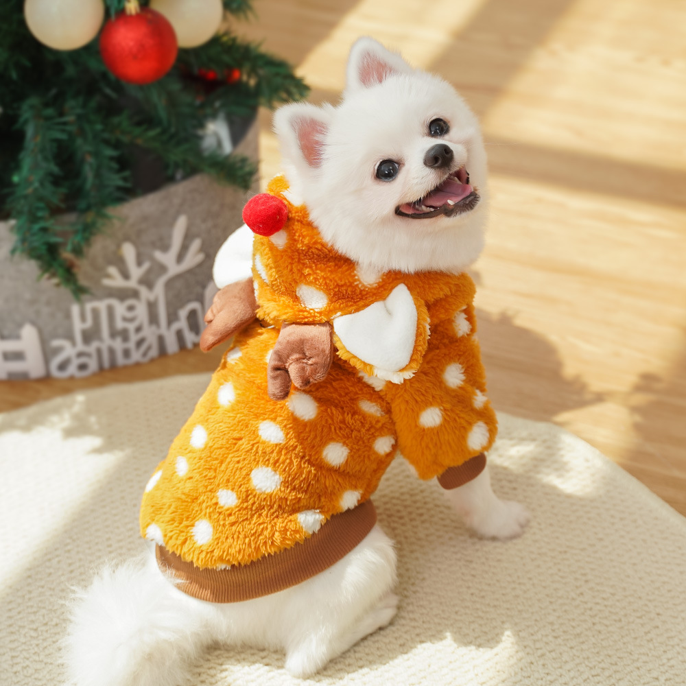 1pc Cute Christmas reindeer pe - Winter Clothing Must Haves 评论和价格