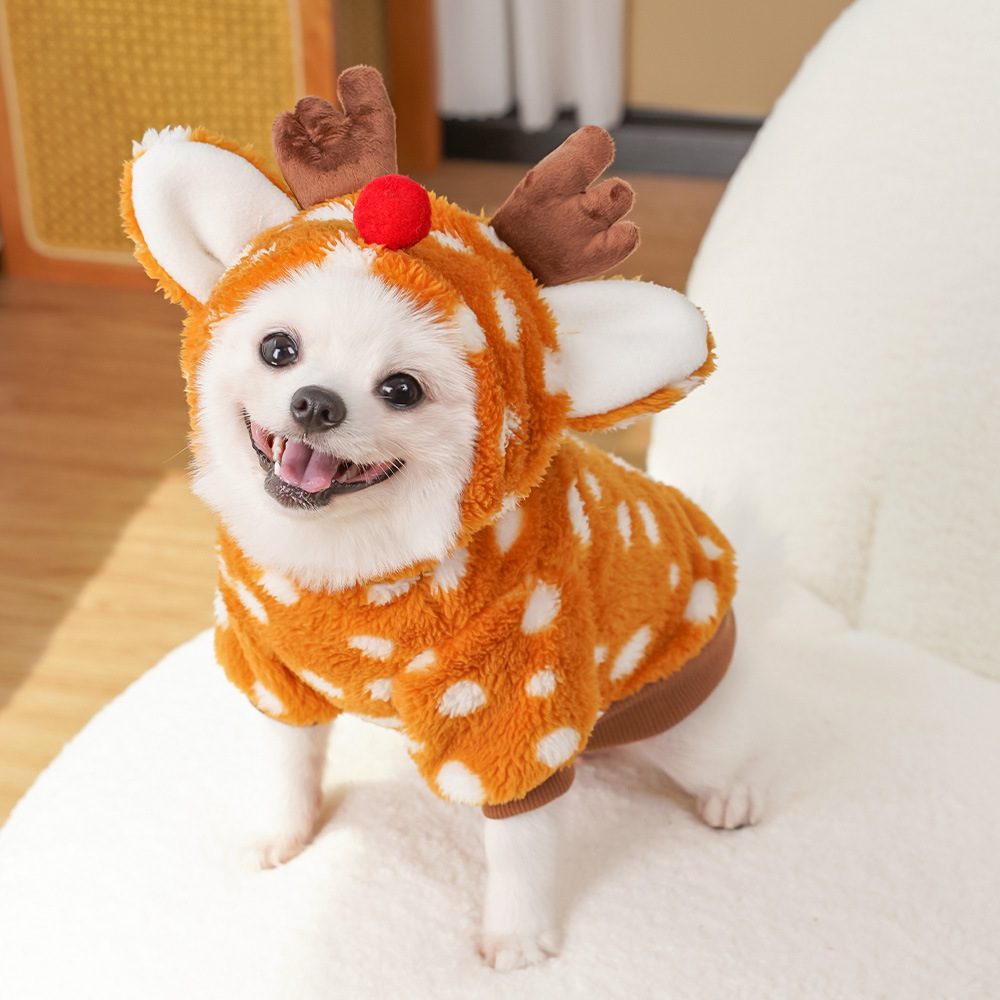 1pc Cute Christmas reindeer pe - Winter Clothing Must Haves 评论和价格