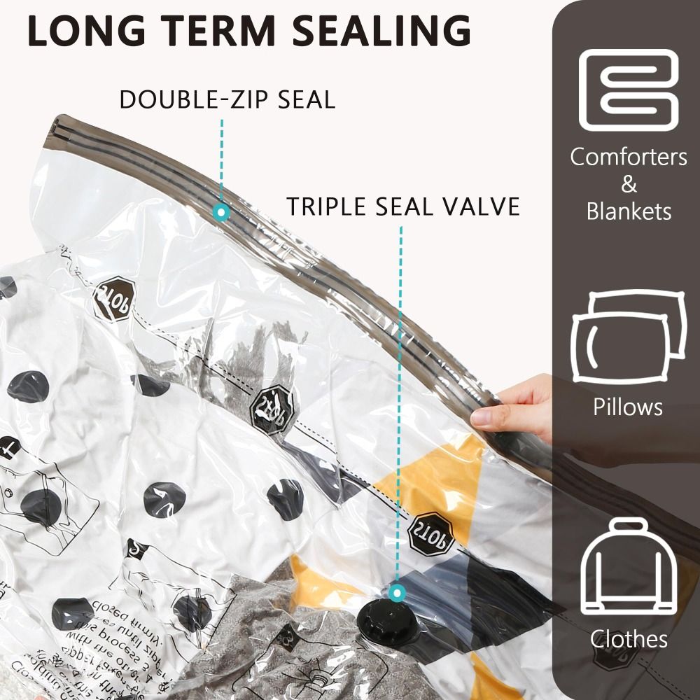 Thickened Vacuum Storage Bags  - Winter Clothing Organizer 评论和价格