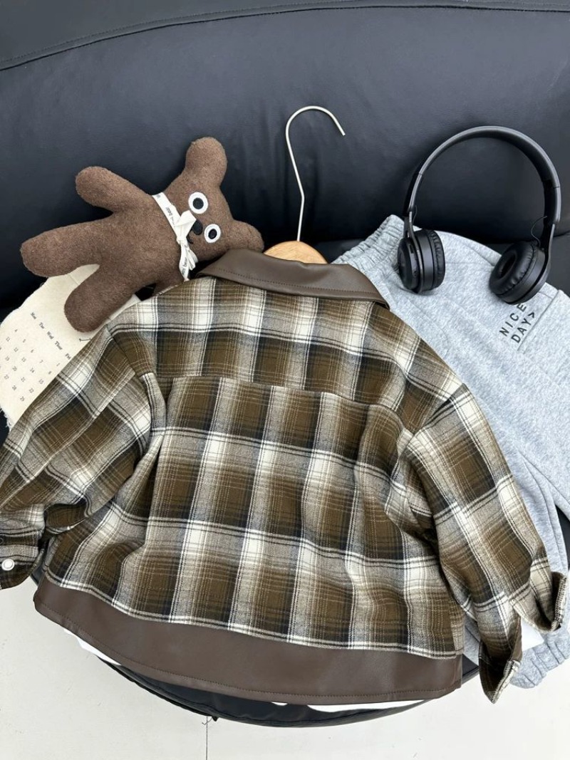 Children's Plaid Jacket Boys S - Winter Clothing For Toddlers 评论和价格