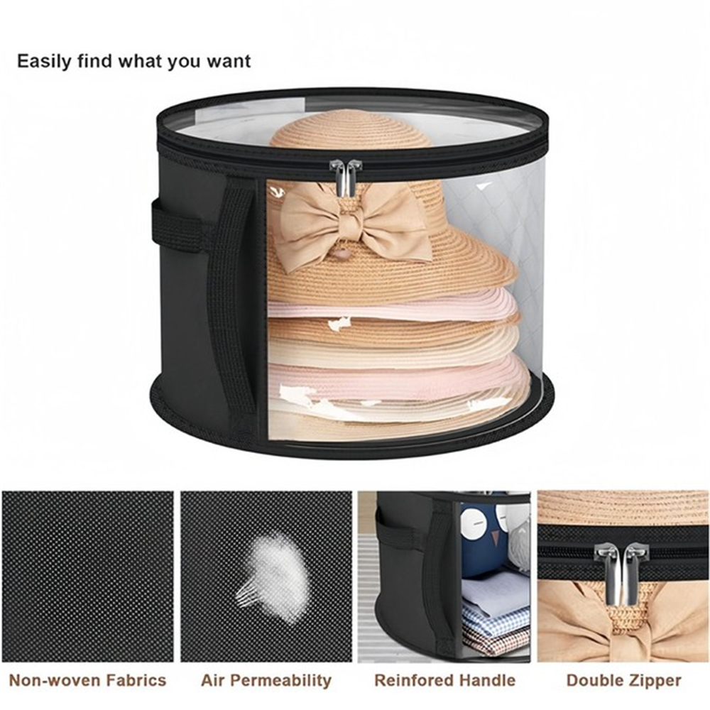Winter Hat Storage Bucket Clot - Winter Clothing Organizer 评论和价格