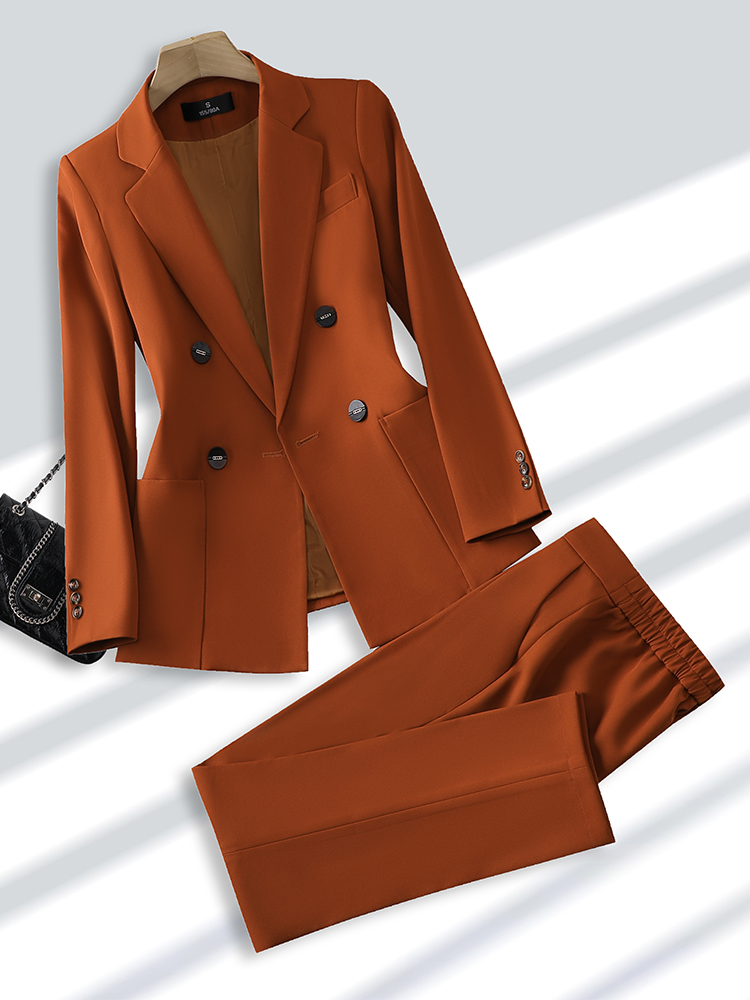 Fashion Ladies Pant Suit Forma - Winter Clothing Work 评论和价格