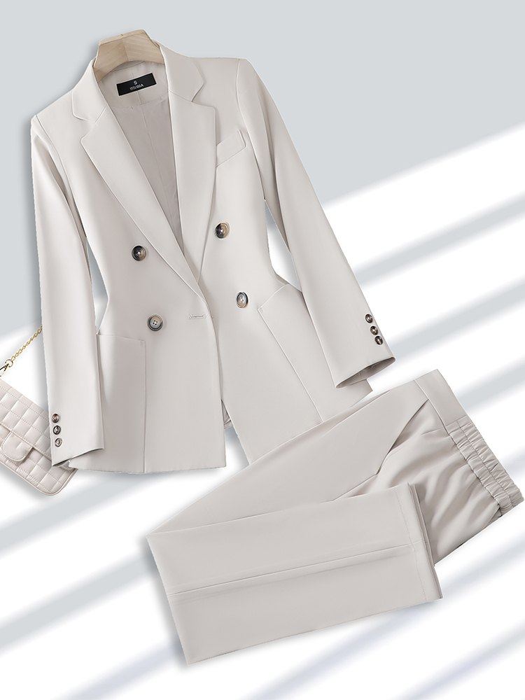 Fashion Ladies Pant Suit Forma - Winter Clothing Work 评论和价格