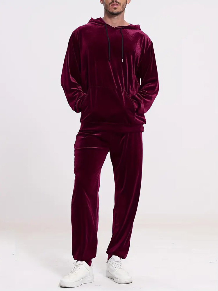 Fashion Solid Color Velvet Two - Winter Clothing Fashion 评论和价格