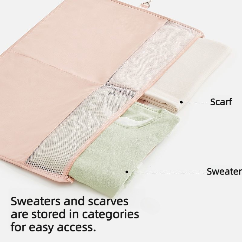 Stackable Foldable Mesh Hangin - Winter Clothing Organizer 评论和价格