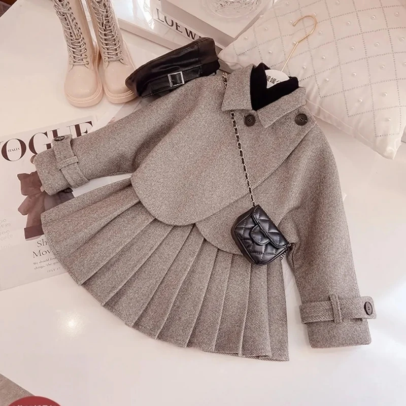 Girls Clothing Sets Autumn Win - Winter Clothing Activities For Toddlers 评论和价格