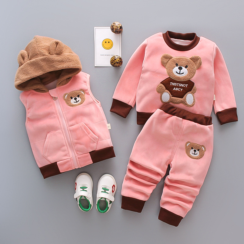 Toddler Plush Thickened Winter - Winter Clothing Activities For Toddlers 评论和价格