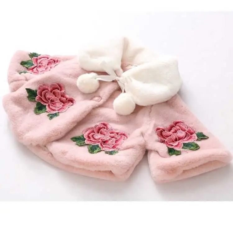 Baby Girl Cloak Outerwear Spri - Winter Clothing Toddler 评论和价格