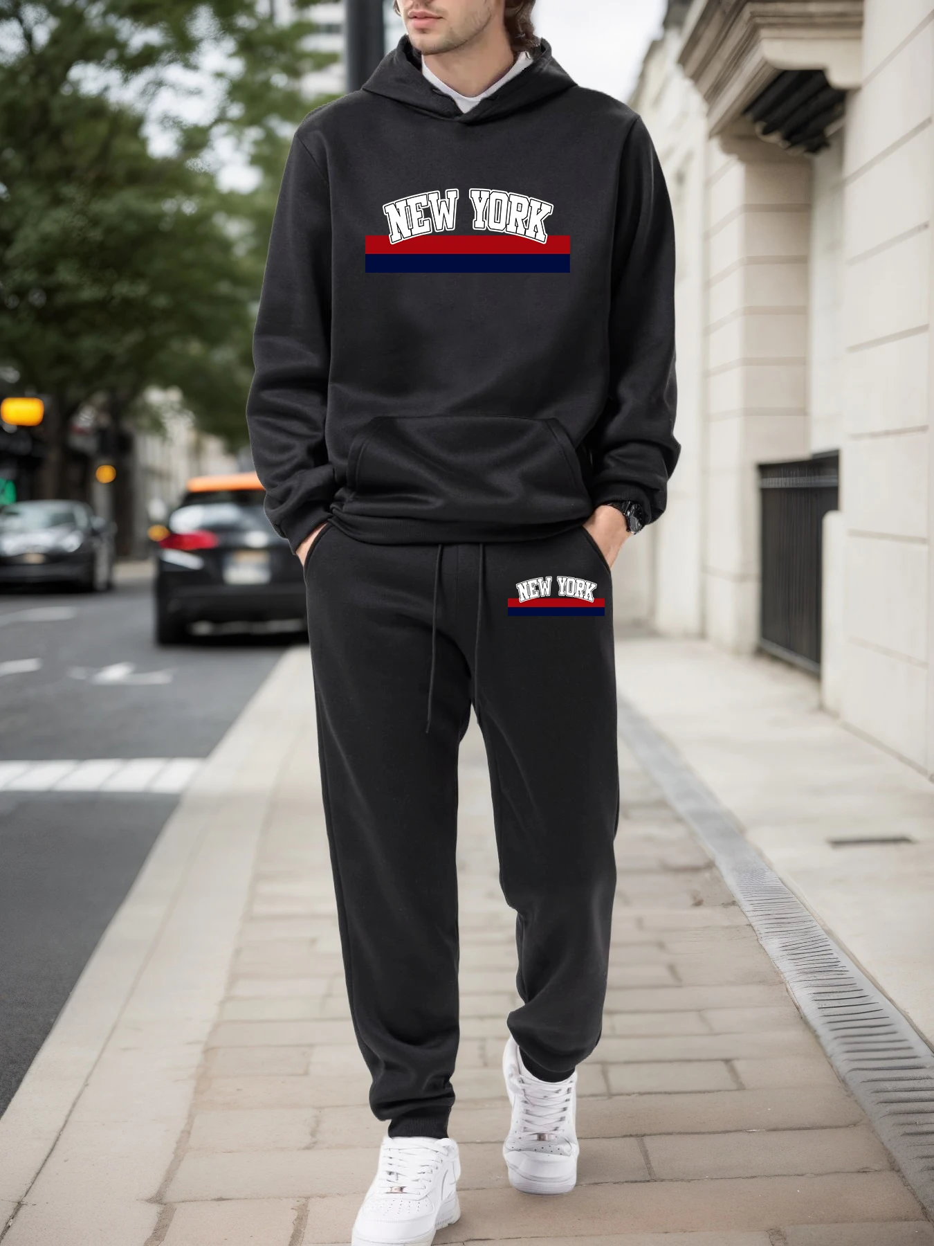 Hot Sales Men's Hoodies 2 Pcs  - Winter Clothing Men 评论和价格