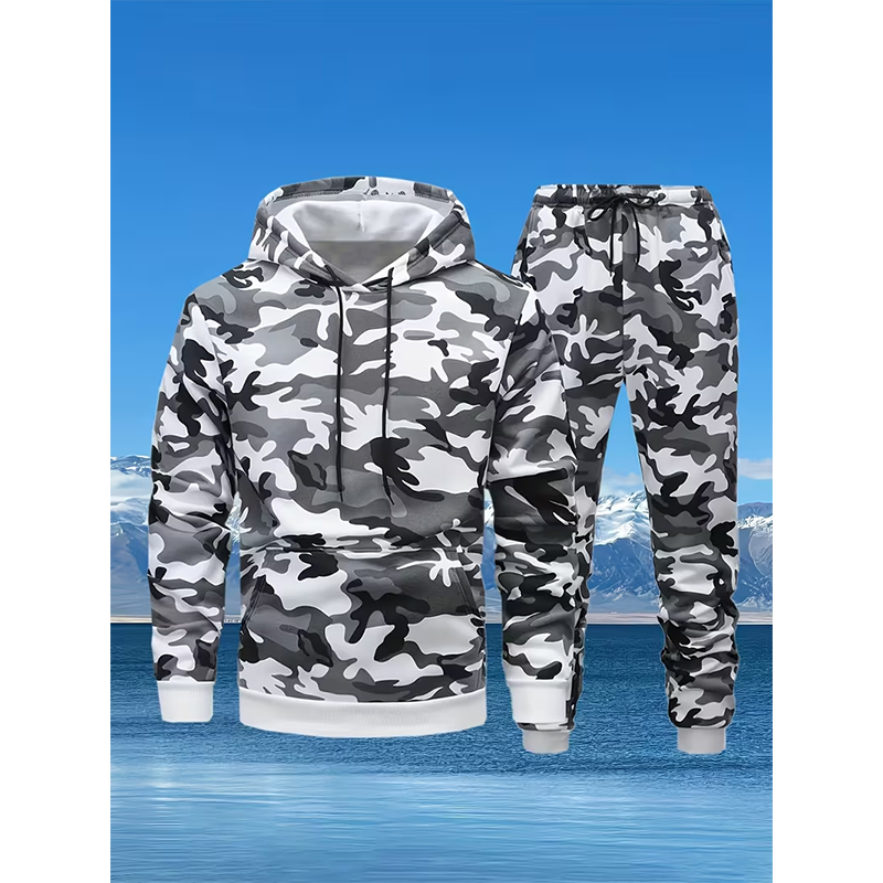 Autumn Camouflage 3D Print Hoo - Winter Clothing Usa 评论和价格
