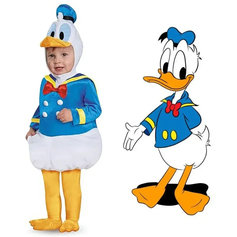 AA Anime Donald Duck Cosplay C - Winter Clothing For Toddlers 评论和价格