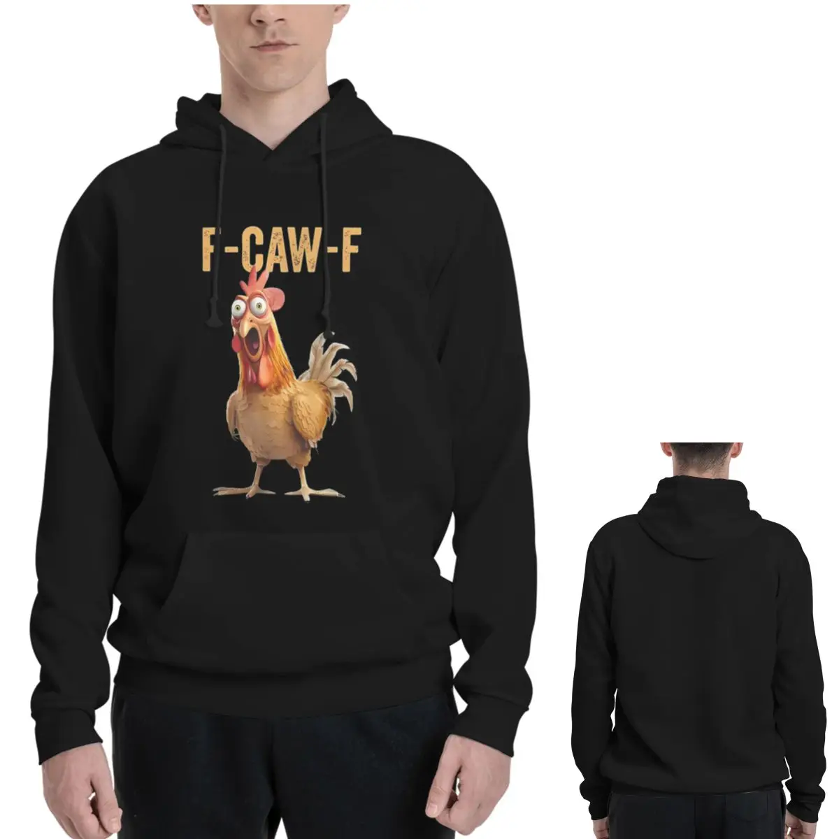 F-Caw-F Funny Chicken FCAWF Hu - Winter Clothing Quotes 评论和价格