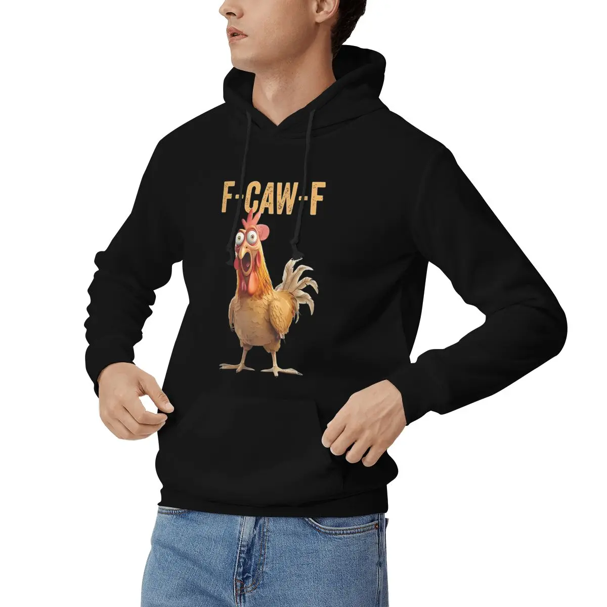 F-Caw-F Funny Chicken FCAWF Hu - Winter Clothing Quotes 评论和价格
