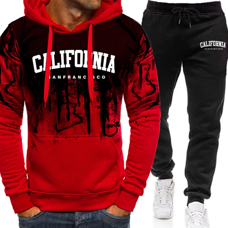 2026 Men's Tracksuit Casual Sp - Winter Clothing Men 评论和价格