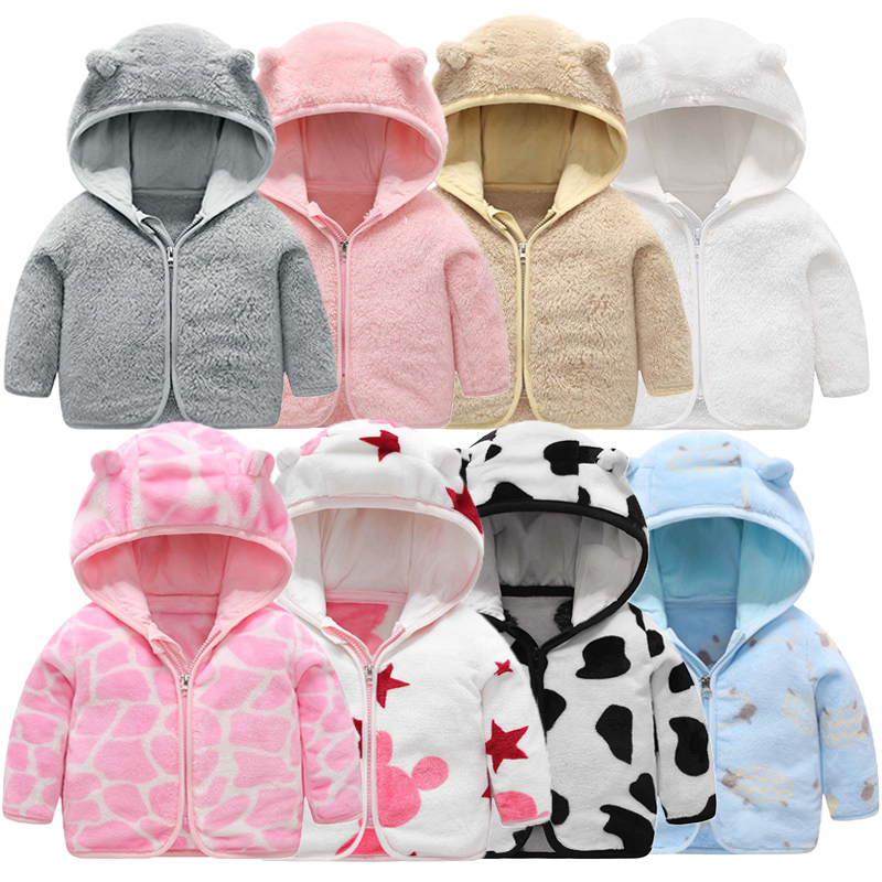 Children Flannel Jacket Autumn - Winter Clothing Activities For Toddlers 评论和价格