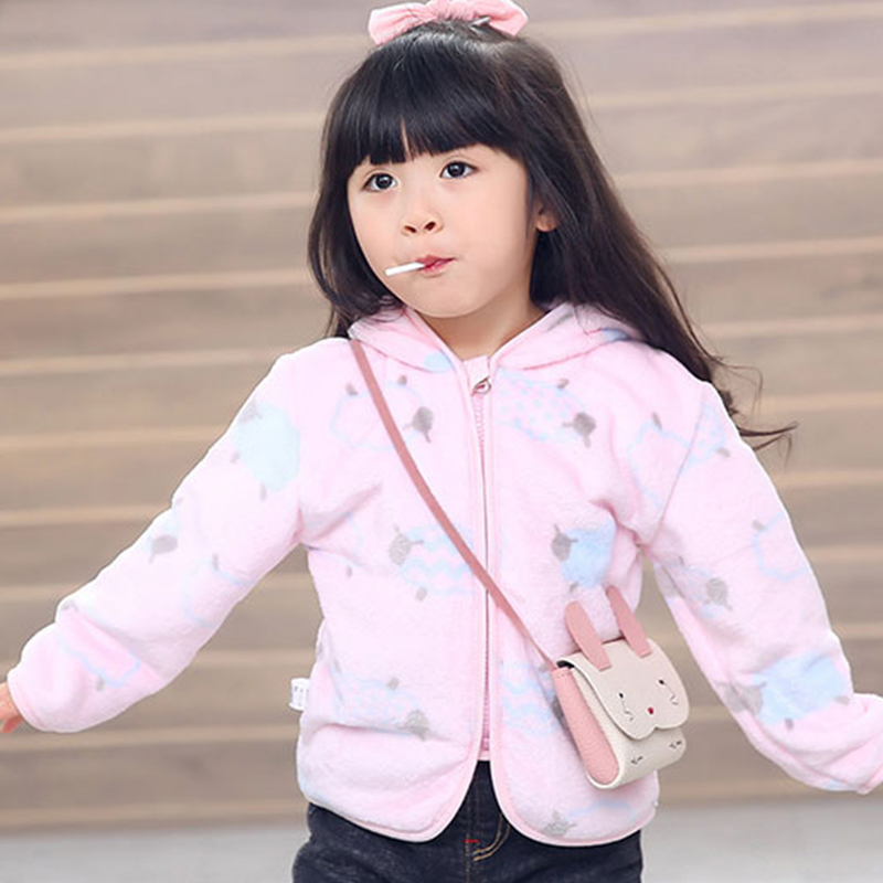 Children Flannel Jacket Autumn - Winter Clothing Activities For Toddlers 评论和价格