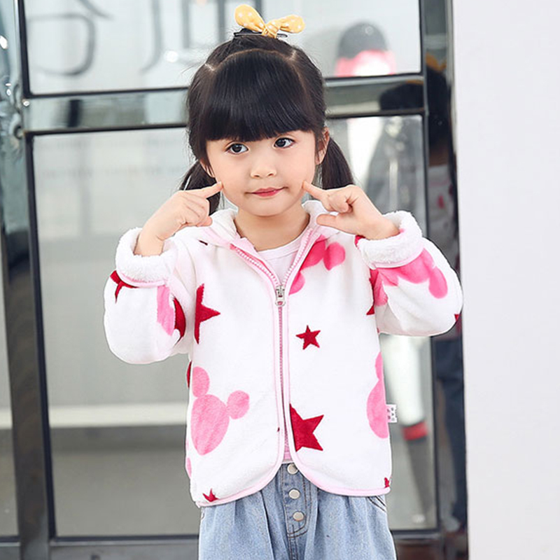 Children Flannel Jacket Autumn - Winter Clothing Activities For Toddlers 评论和价格