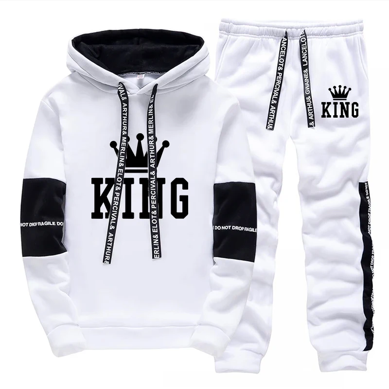King Printing Tracksuit for Ma - Winter Clothing Men 评论和价格