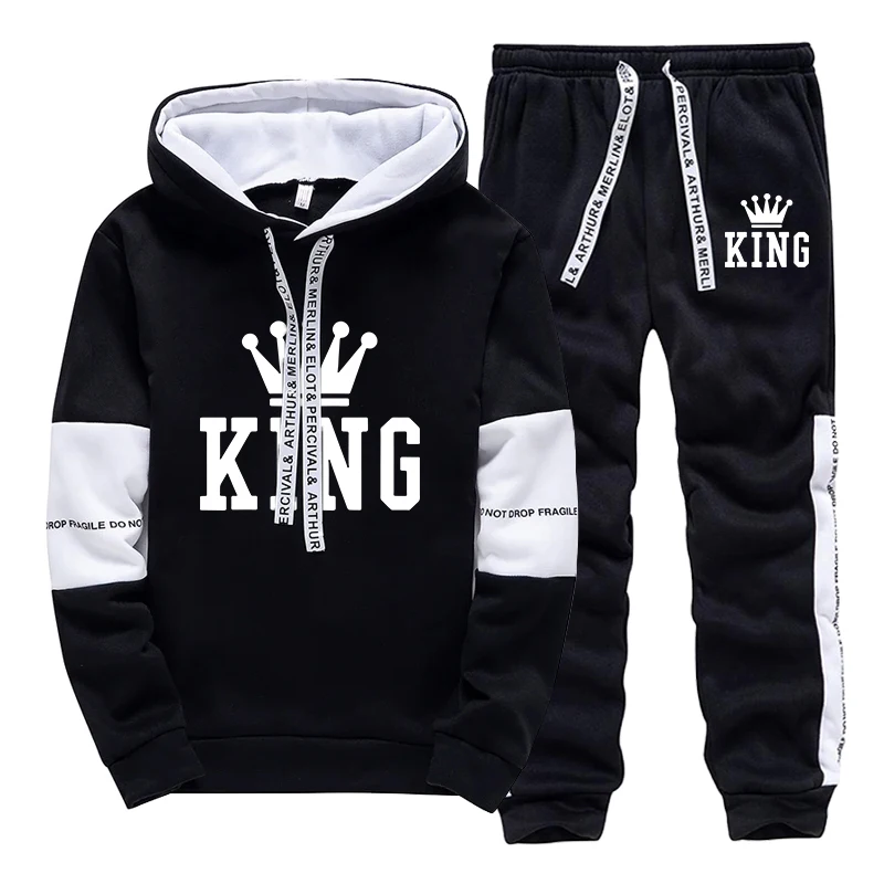 King Printing Tracksuit for Ma - Winter Clothing Men 评论和价格